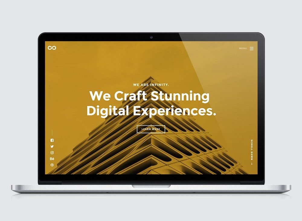 Infinity Business Landing Page Template