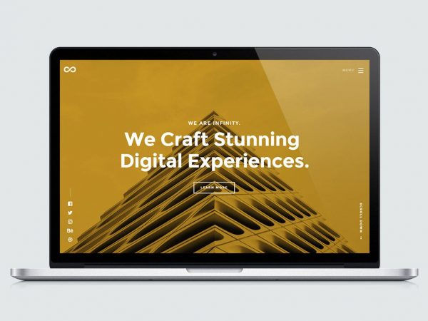 Infinity Business Landing Page Template