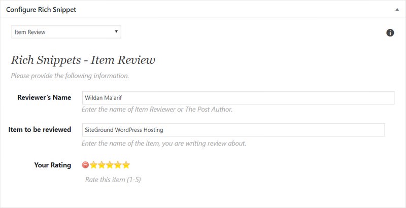 All In One Schema Add Item Review