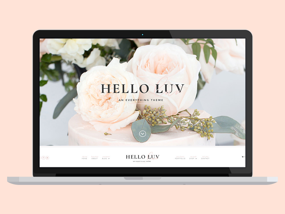 Hello Luv Business WordPress Theme