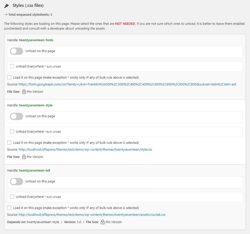 WP Asset CleanUp Plugin Homepage