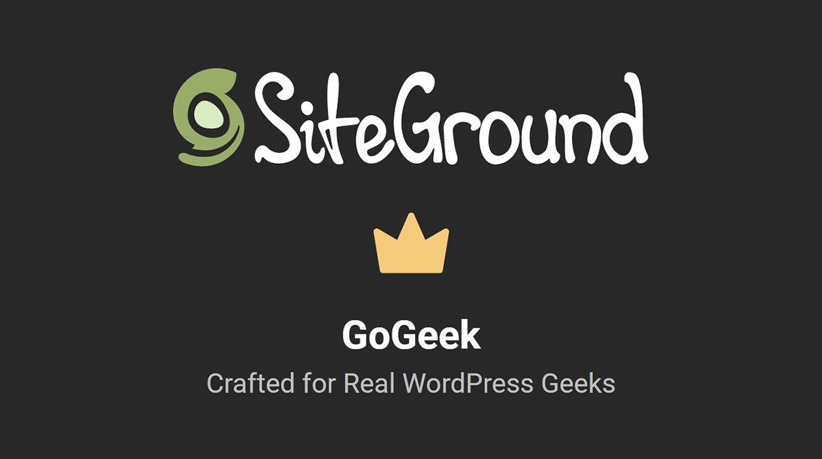 SiteGround GoGeek